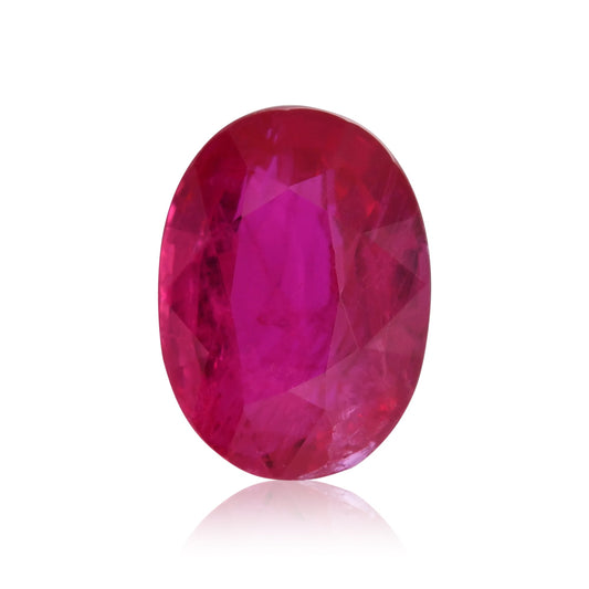 0,99 Karat roter ovaler Rubin aus Thailand