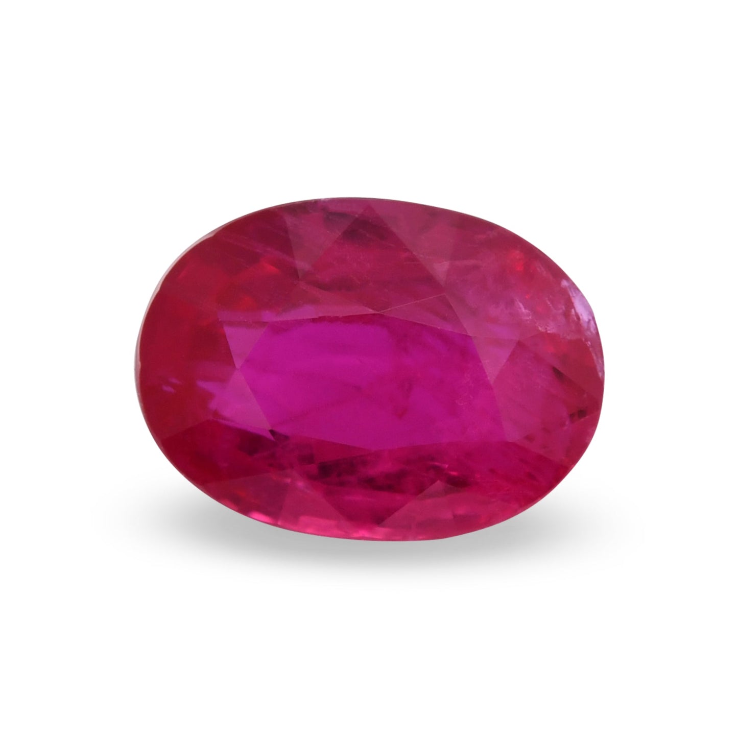 0,99 Karat roter ovaler Rubin aus Thailand