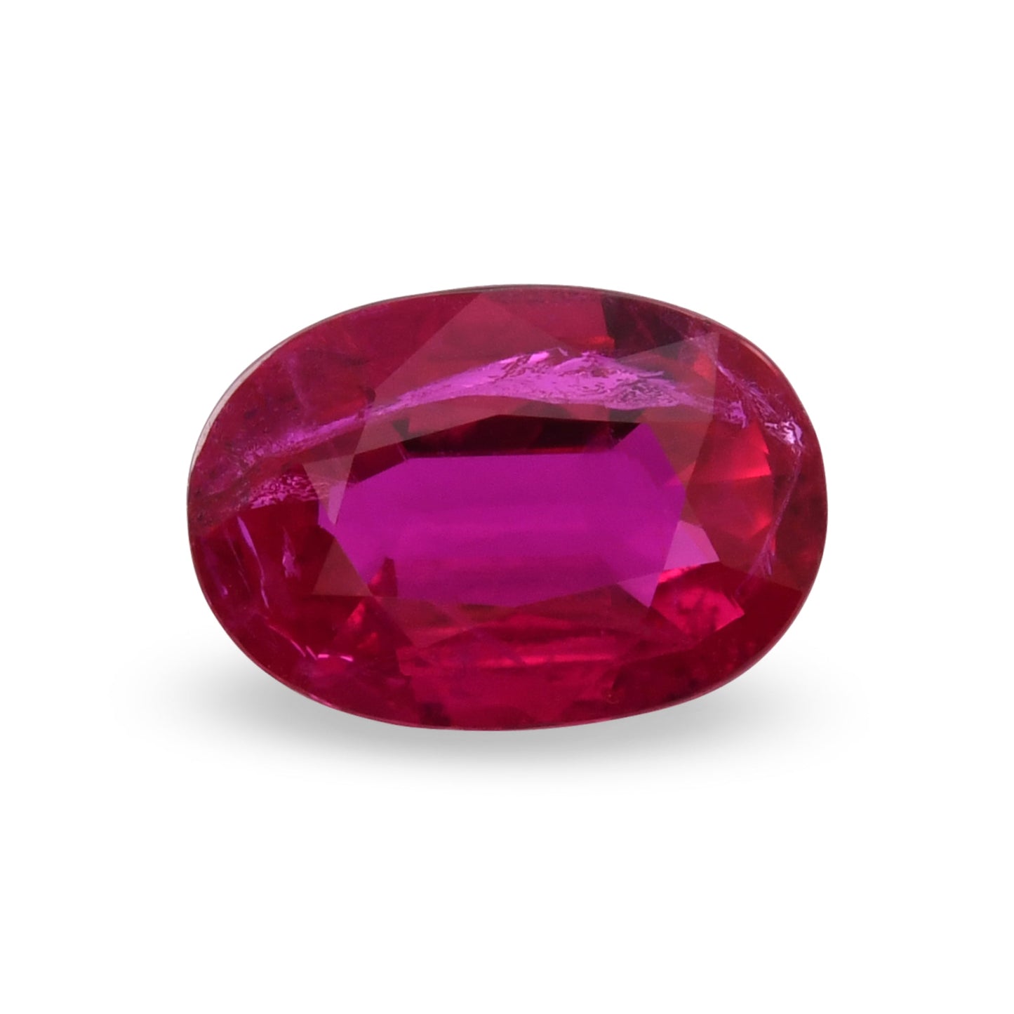 0.75 Carat Red THAI Oval Ruby