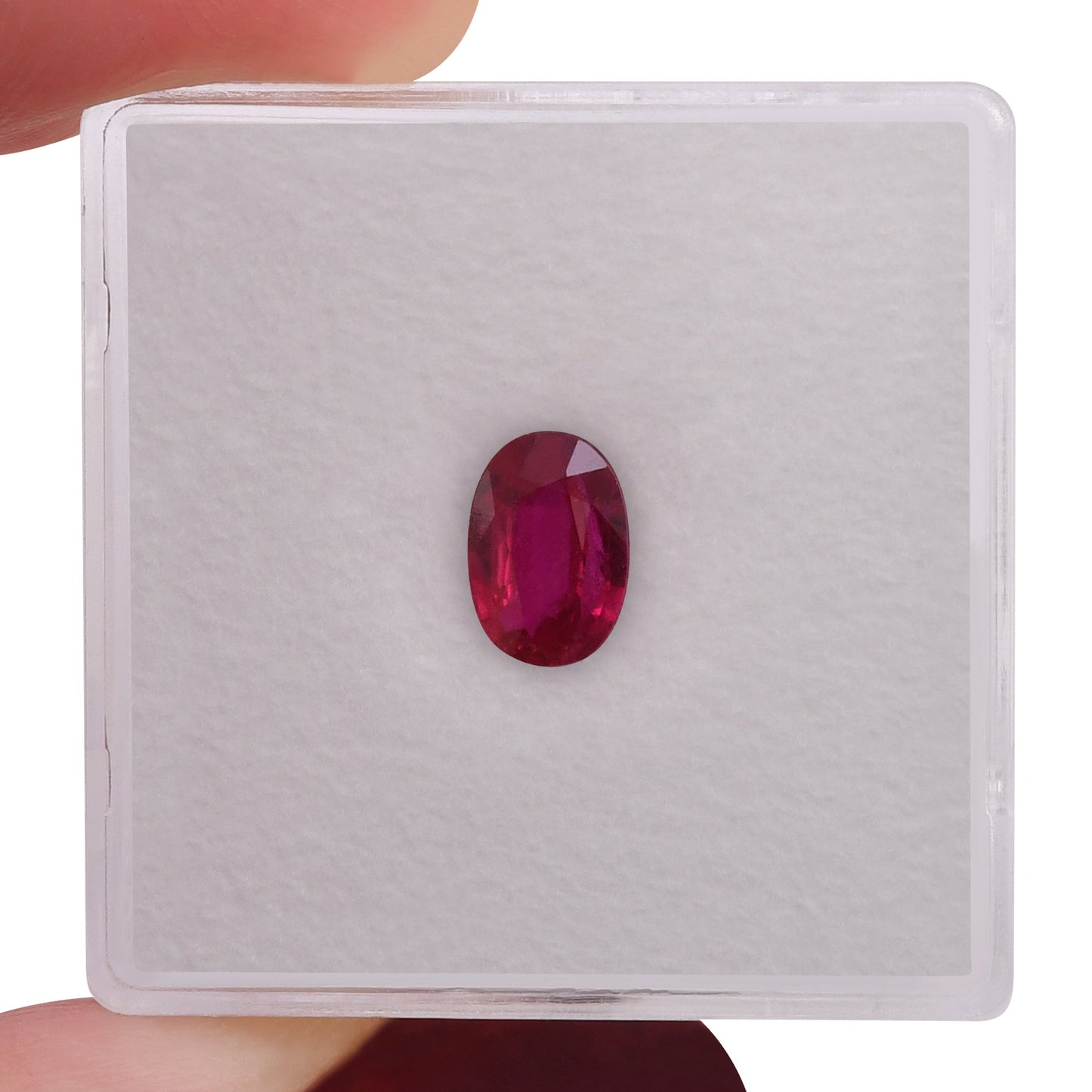 0.75 Carat Red THAI Oval Ruby