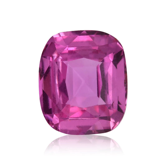 0,99 Karat rosafarbener MADAGASCAR Kissen-Saphir