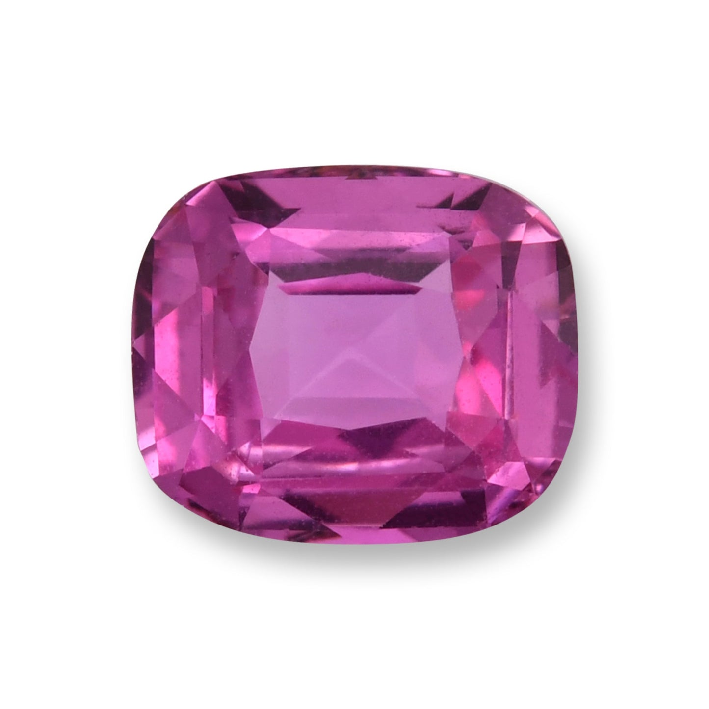 0,99 Karat rosafarbener MADAGASCAR Kissen-Saphir