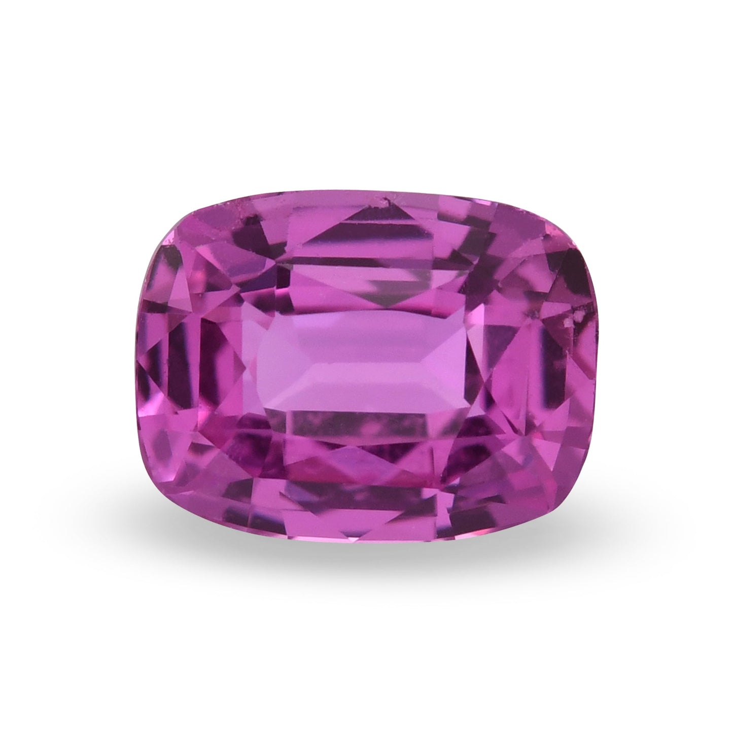 1,14 Karat rosafarbener MADAGASKAR-Kissen-Saphir