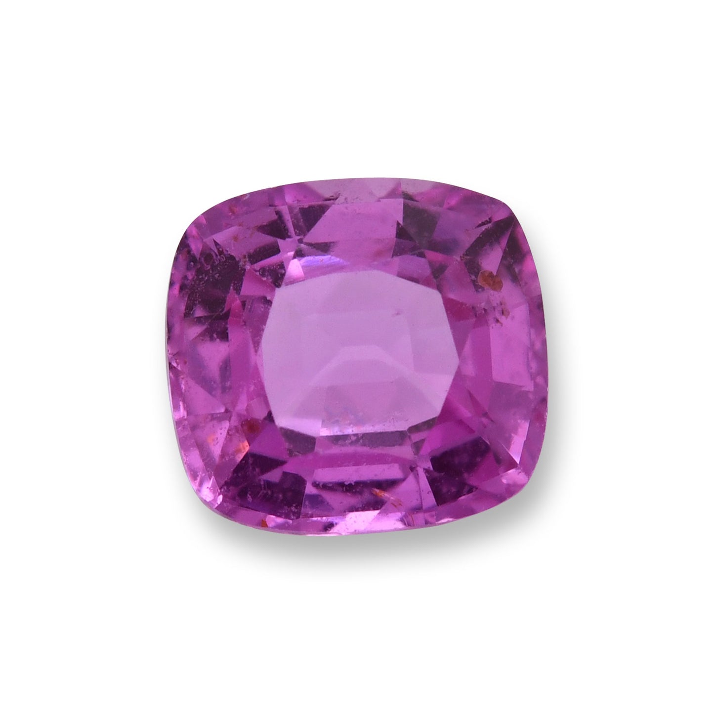 1,26 Karat rosafarbener MADAGASKAR-Kissen-Saphir