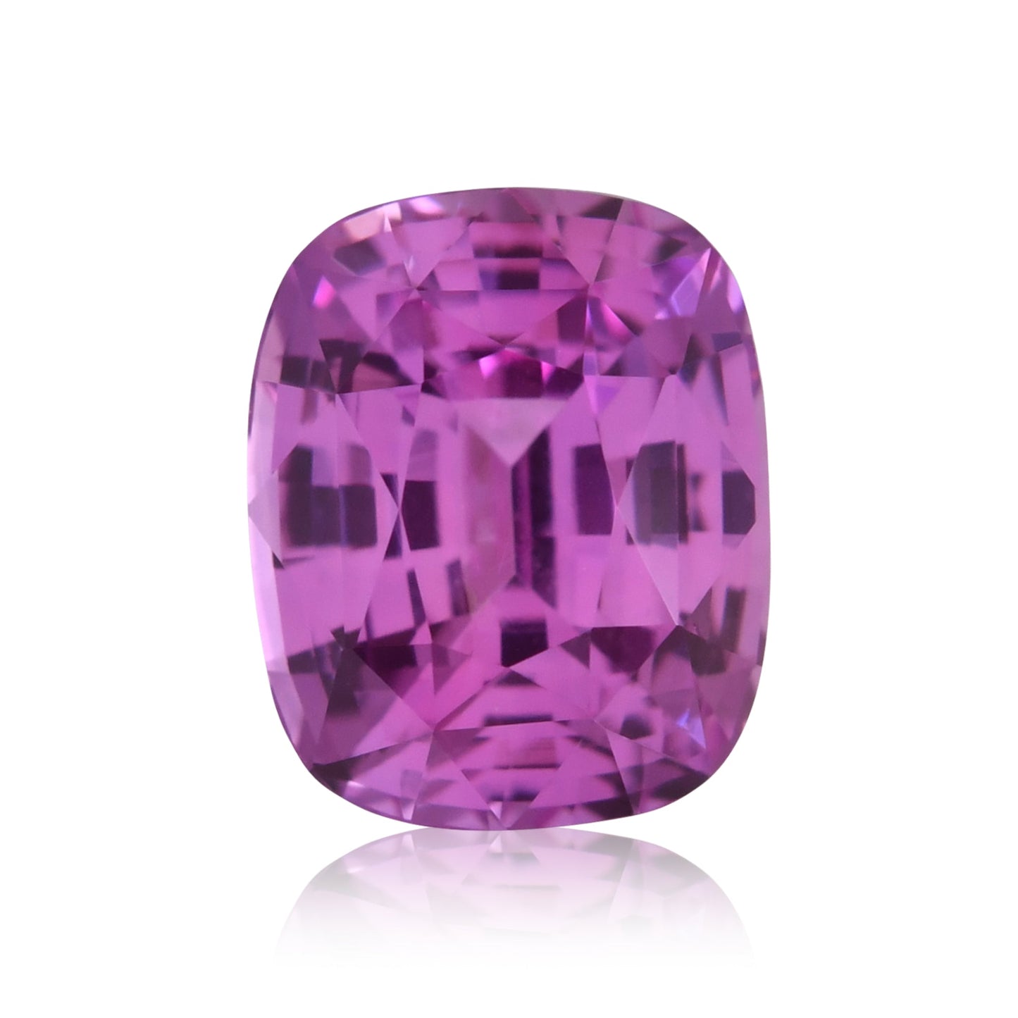 1.58 Carat Pink SRI LANKAN Cushion Sapphire GIA