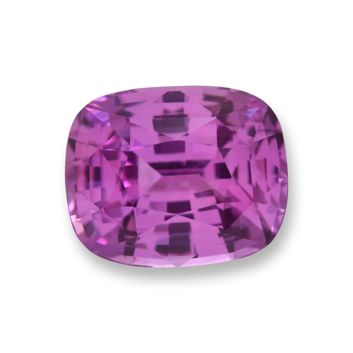 1.58 Carat Pink SRI LANKAN Cushion Sapphire GIA