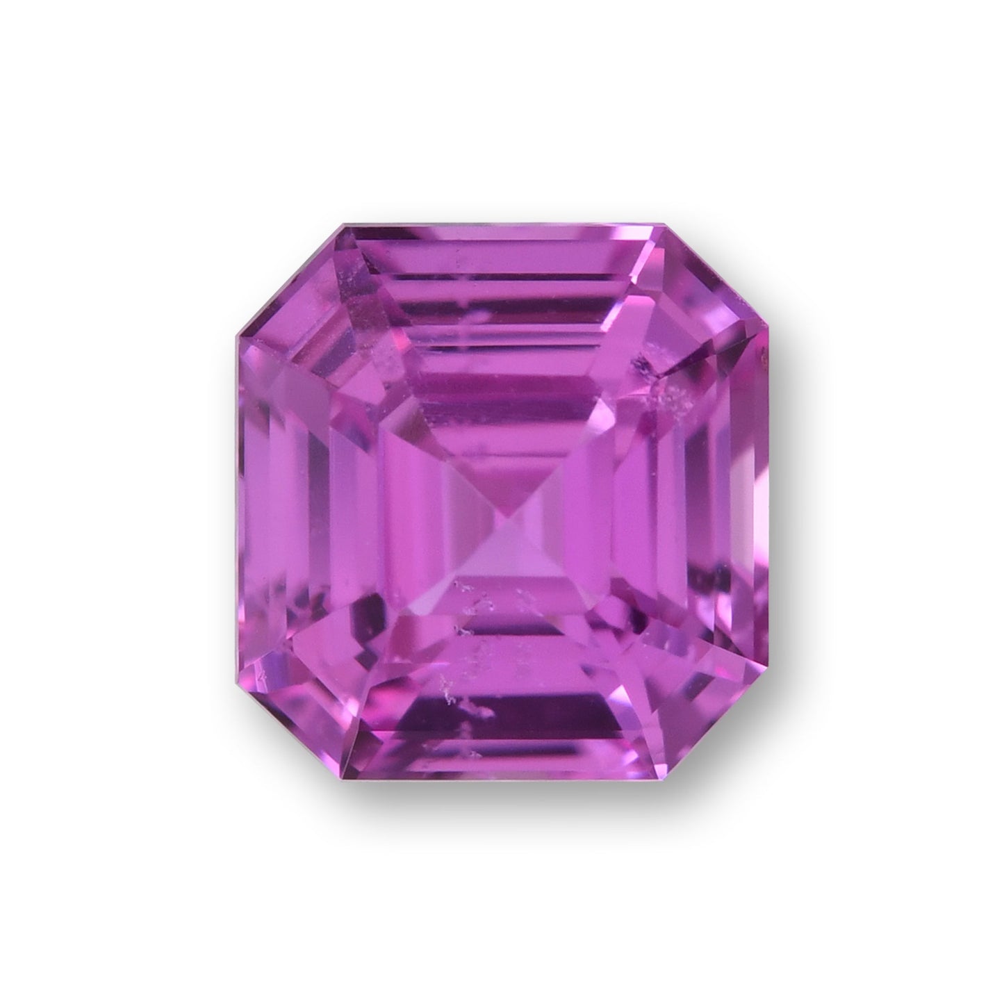 1.11 Carat Pink MADAGASCAR Sq. Emerald Sapphire