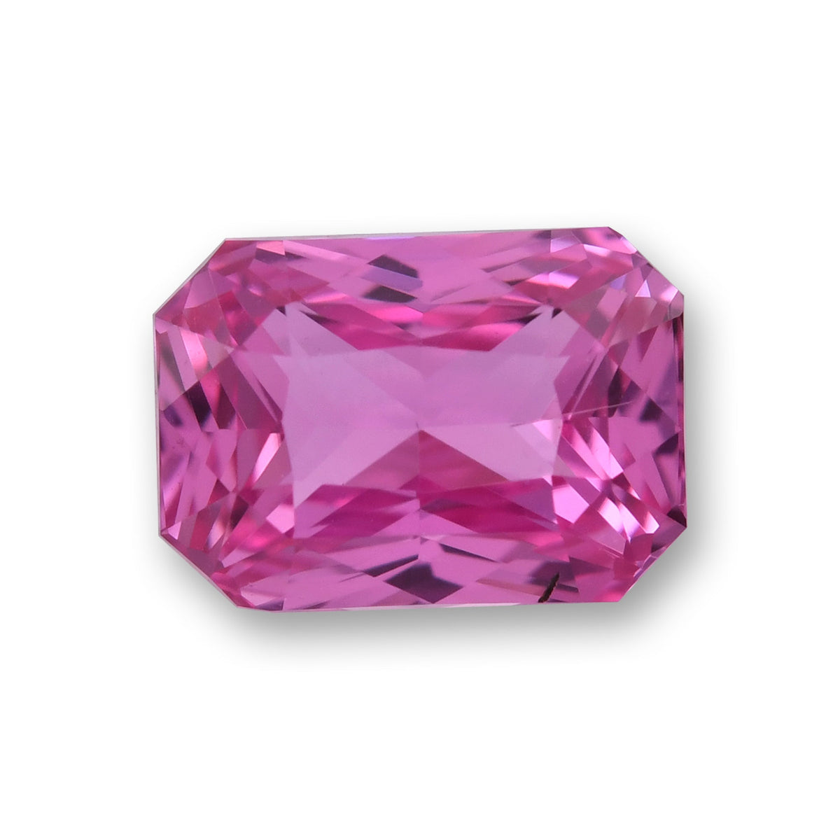 1.26 Carat Pink MADAGASCAR Radiant Sapphire