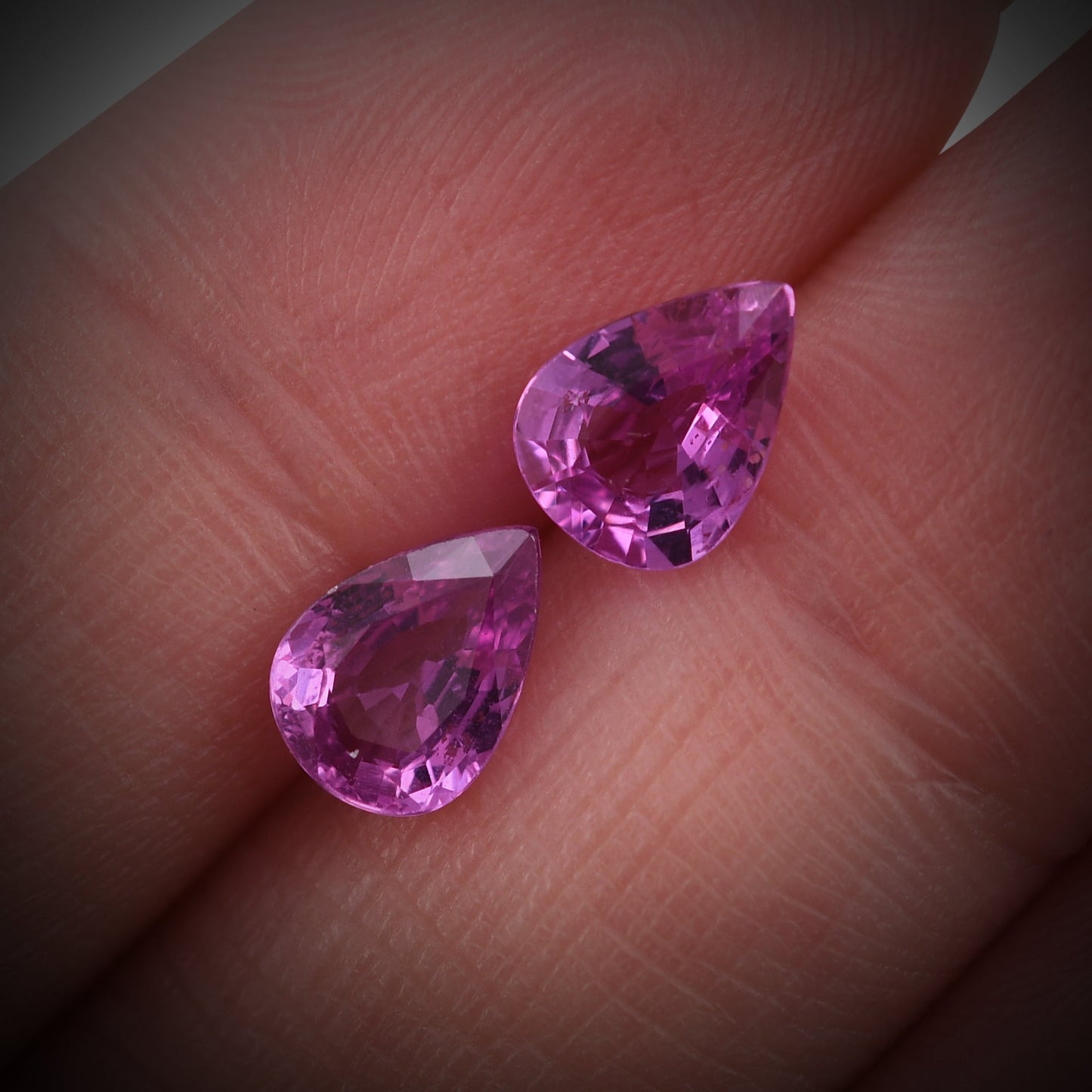 2.28 Carat Pink MADAGASCAR Pear Sapphire
