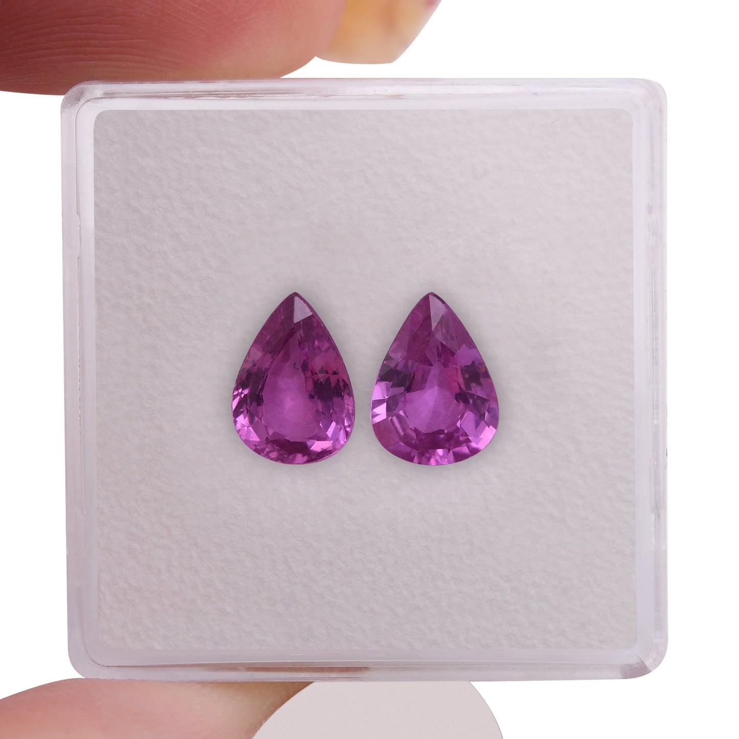 2.28 Carat Pink MADAGASCAR Pear Sapphire