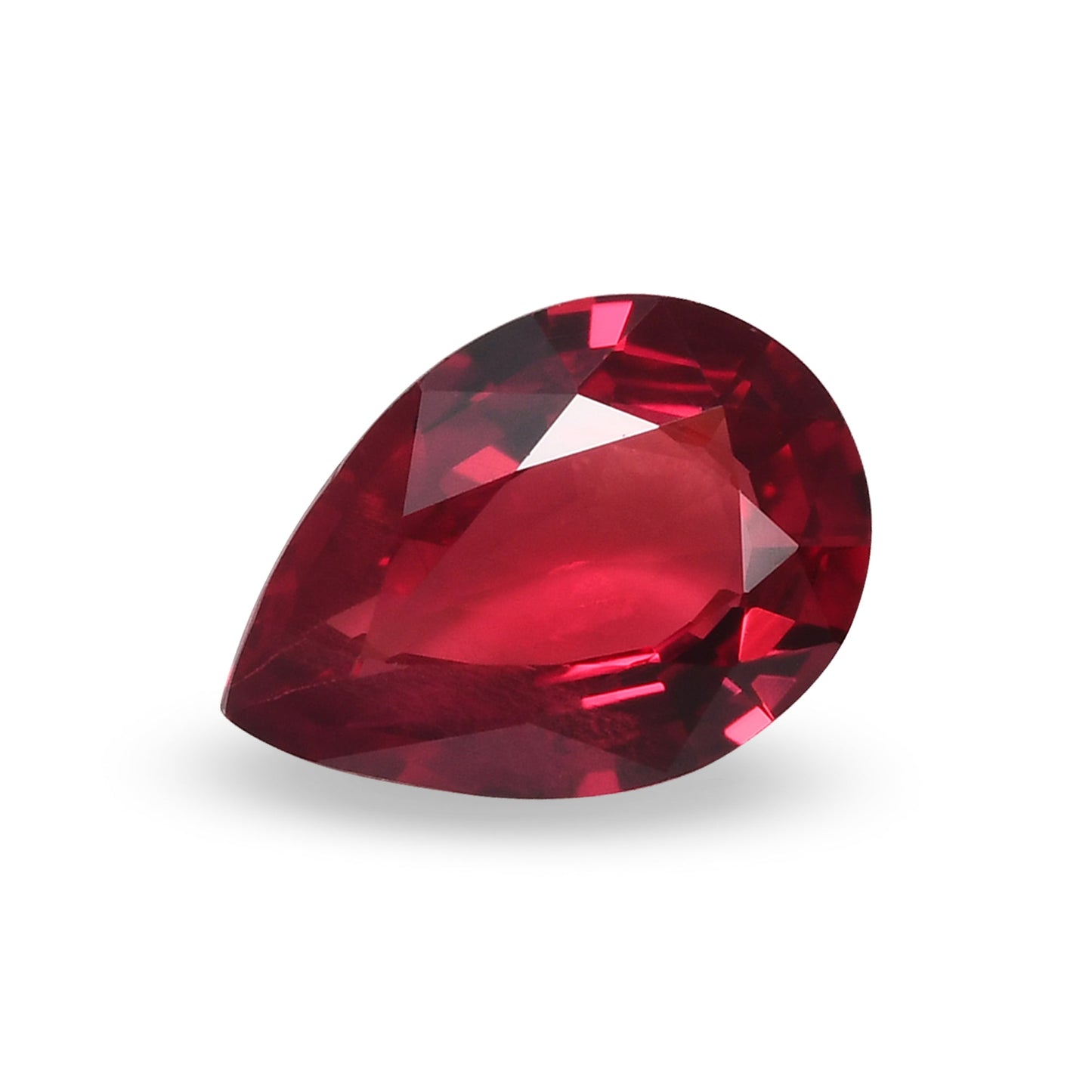 1,06 Karat roter Mosambik-Birnenrubin GRS