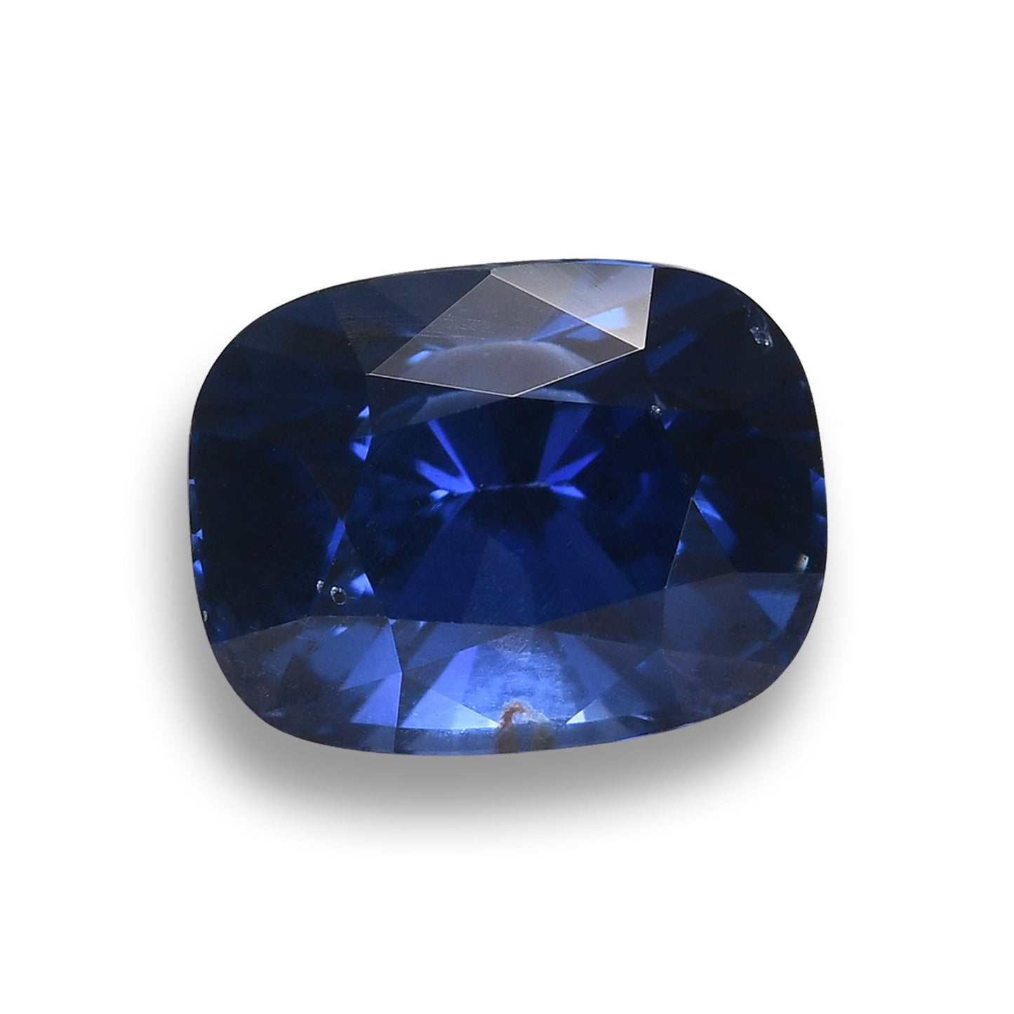 7.02 Carat Blue SRI LANKAN Cushion Sapphire GRS