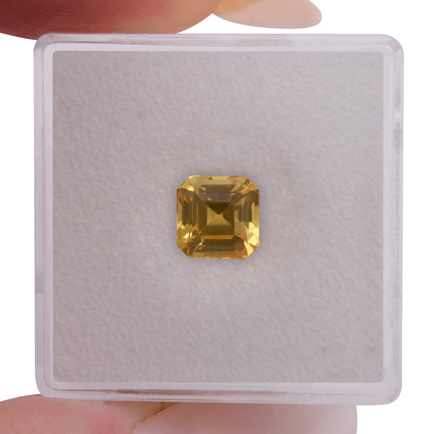 1,75 Karat Gelber Smaragd-Saphir aus Sri Lanka