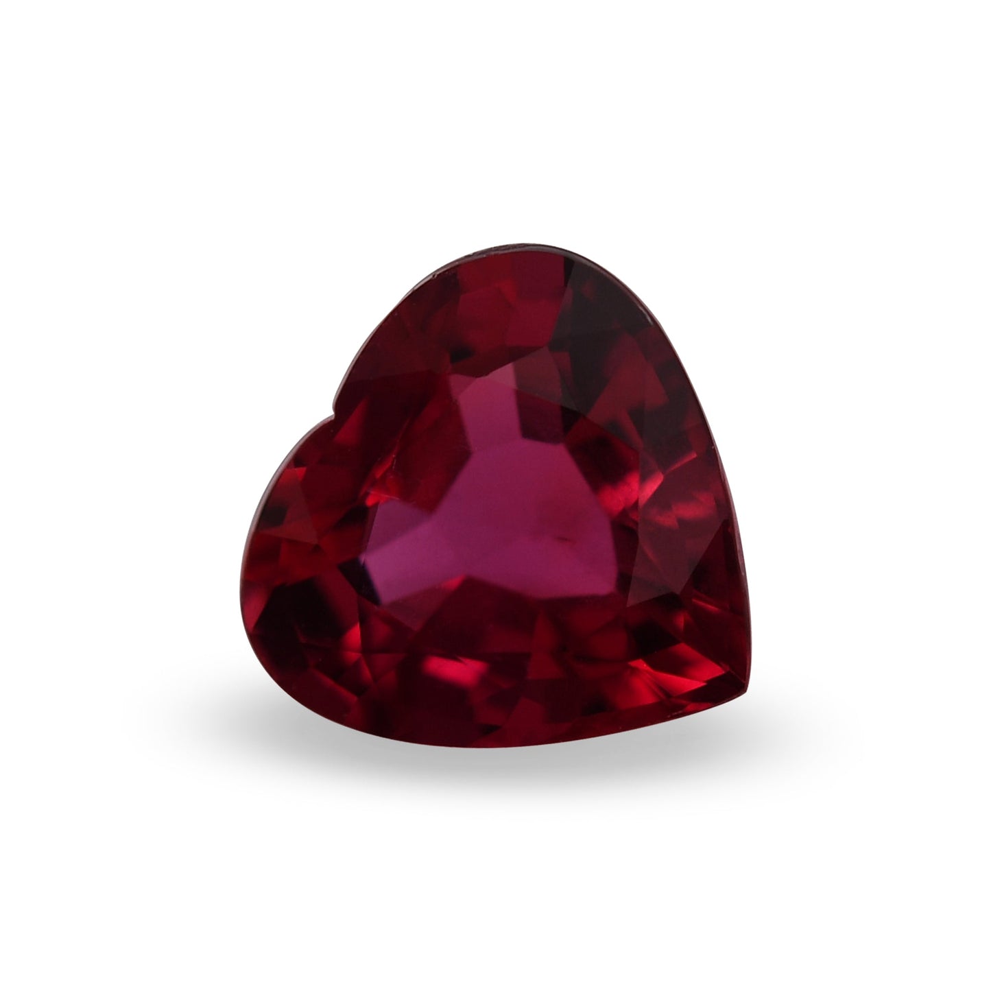 1,03 Karat roter Herzrubin aus Mosambik