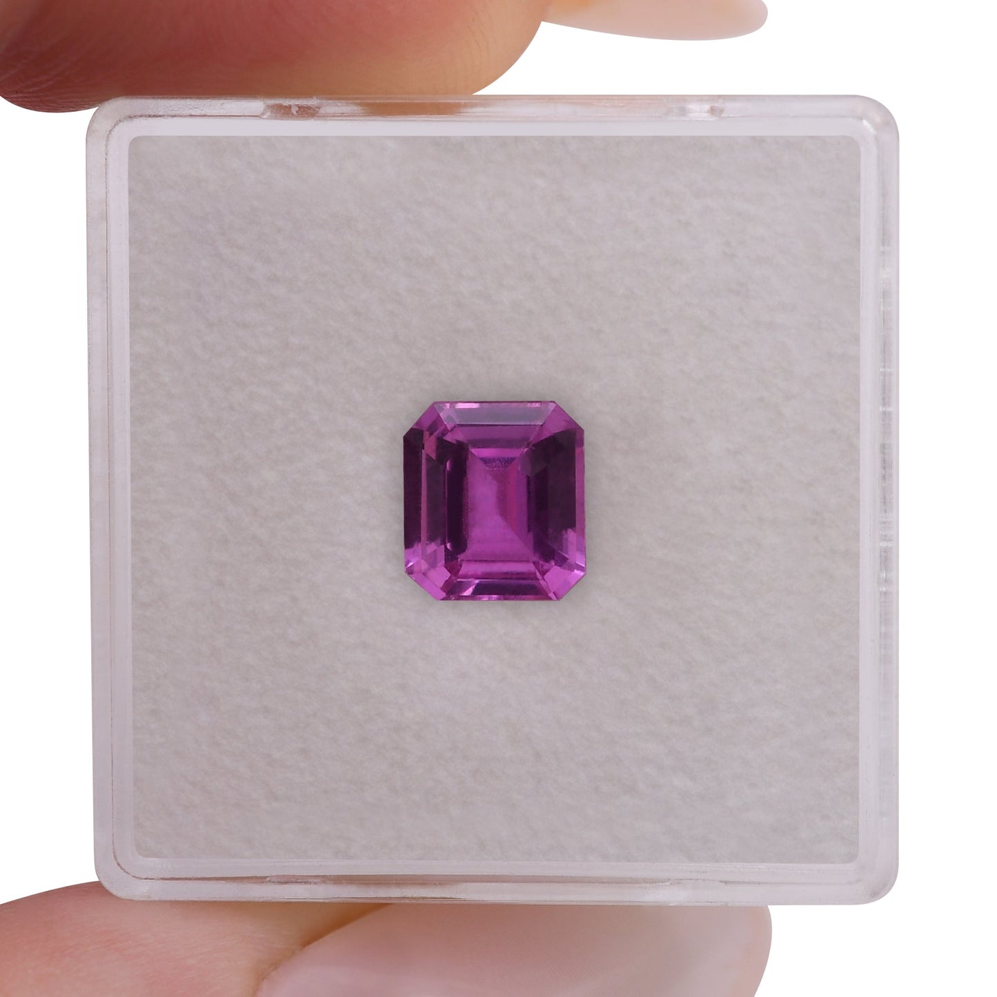 1.42 Carat Pink MADAGASCAR Emerald Sapphire