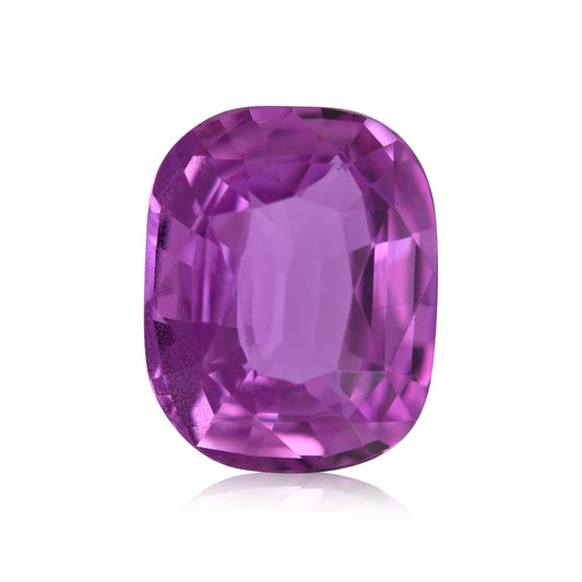 2,03 Karat rosafarbener MADAGASCAR-Kissen-Saphir (GIA-geprüft)