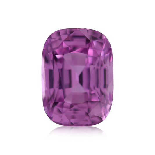 1,73 Karat rosafarbener MADAGASKAR-Kissen-Saphir