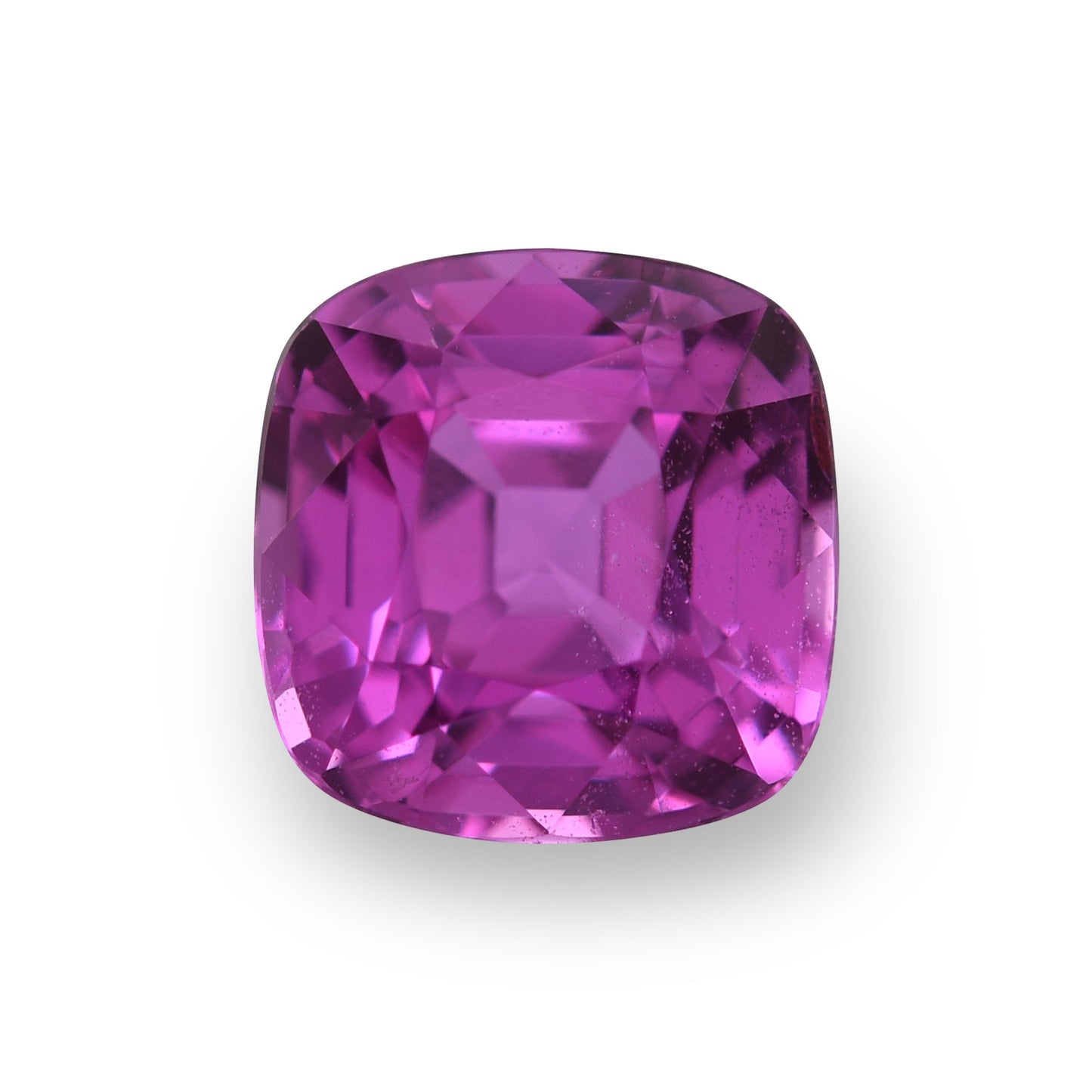 2,87 Karat rosafarbener MADAGASKAR-Kissen-Saphir