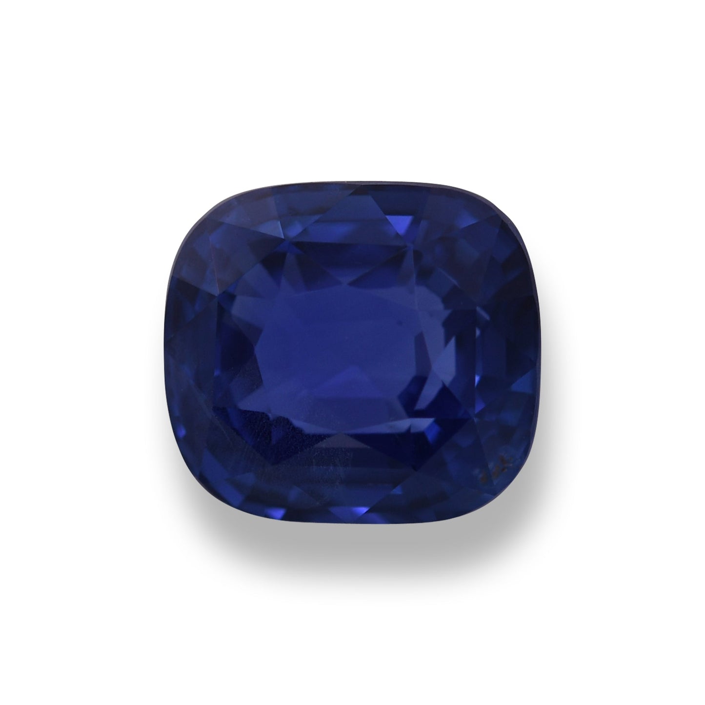 5,06 Karat blauer sri-lankischer Kissen-Saphir CD