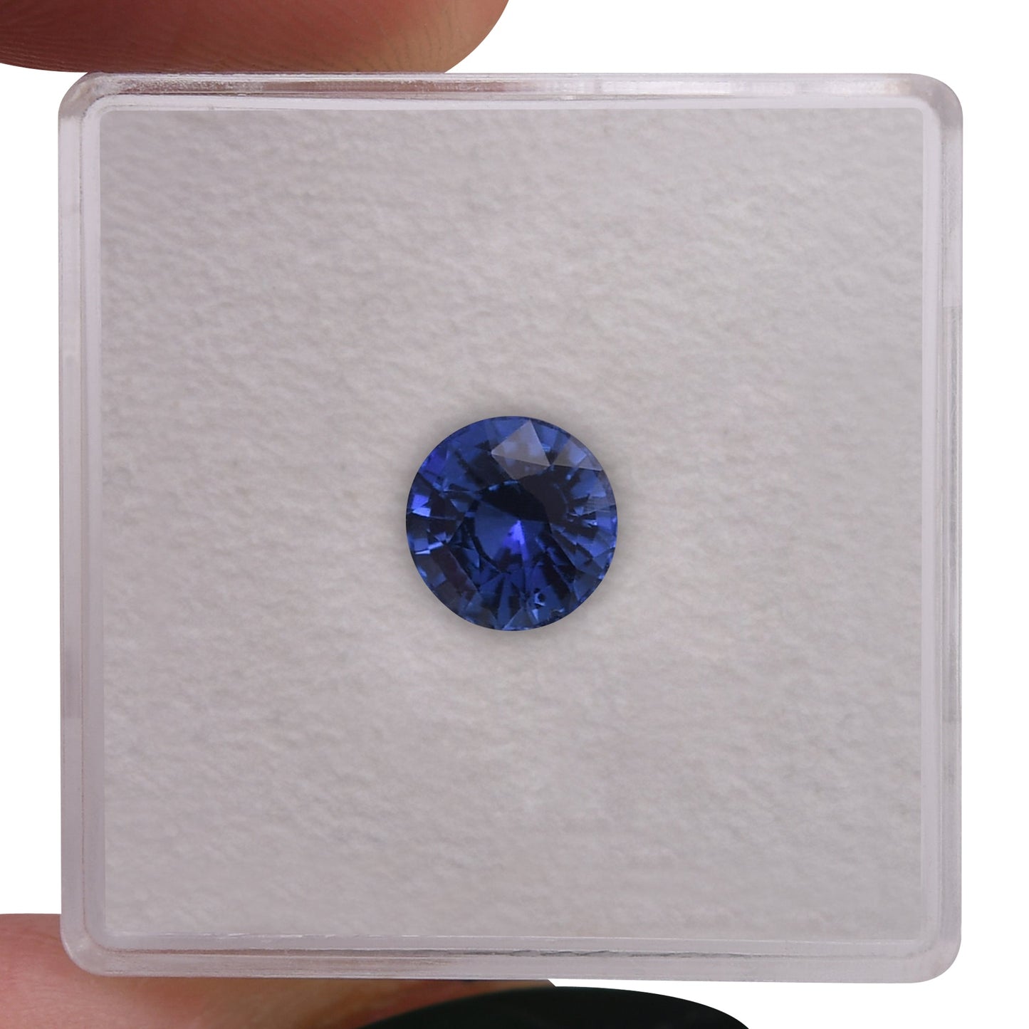 1.63 Carat Blue SRI LANKAN Round Sapphire CD
