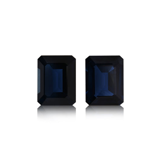 5,00 Karat blauer thailändischer Smaragd-Saphir