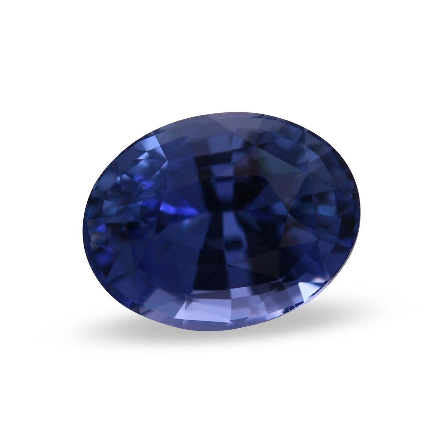 1,53 Karat blauer ovaler Saphir aus Sri Lanka