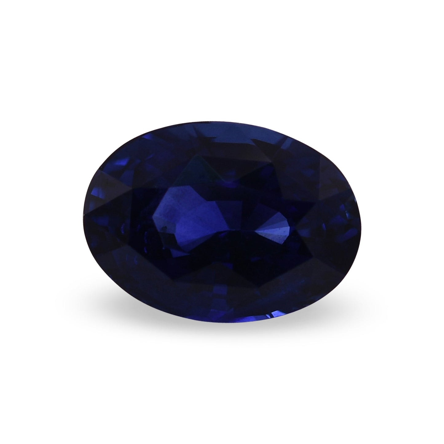 4,07 Karat blauer ovaler Saphir aus Sri Lanka (CD)