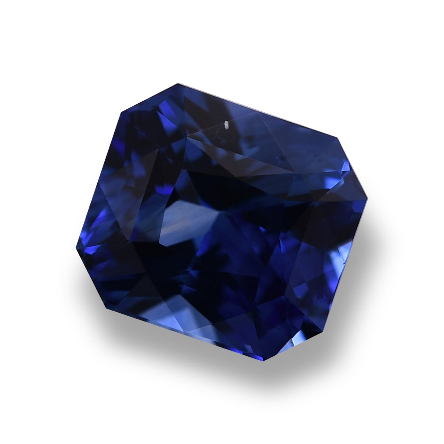 3,03 Karat Blauer SRI LANKAN Radiant Sapphire CD