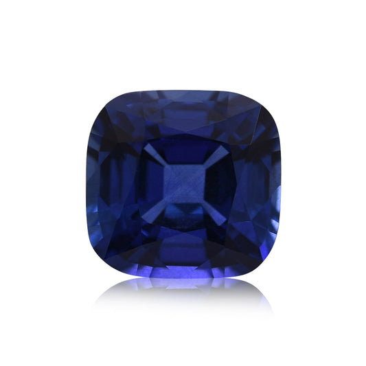 2,32 Karat blauer Kissen-Saphir aus Sri Lanka