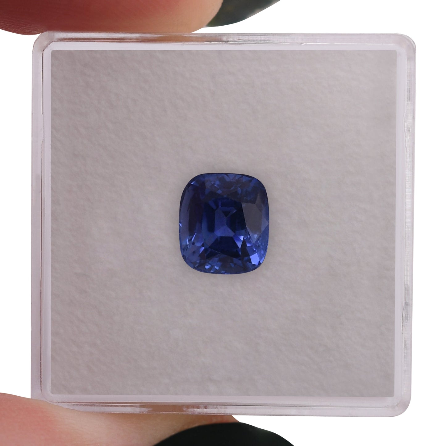 2.41 Carat Blue SRI LANKAN Cushion Sapphire