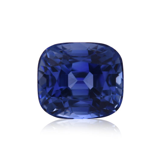 2,41 Karat blauer Kissen-Saphir aus Sri Lanka