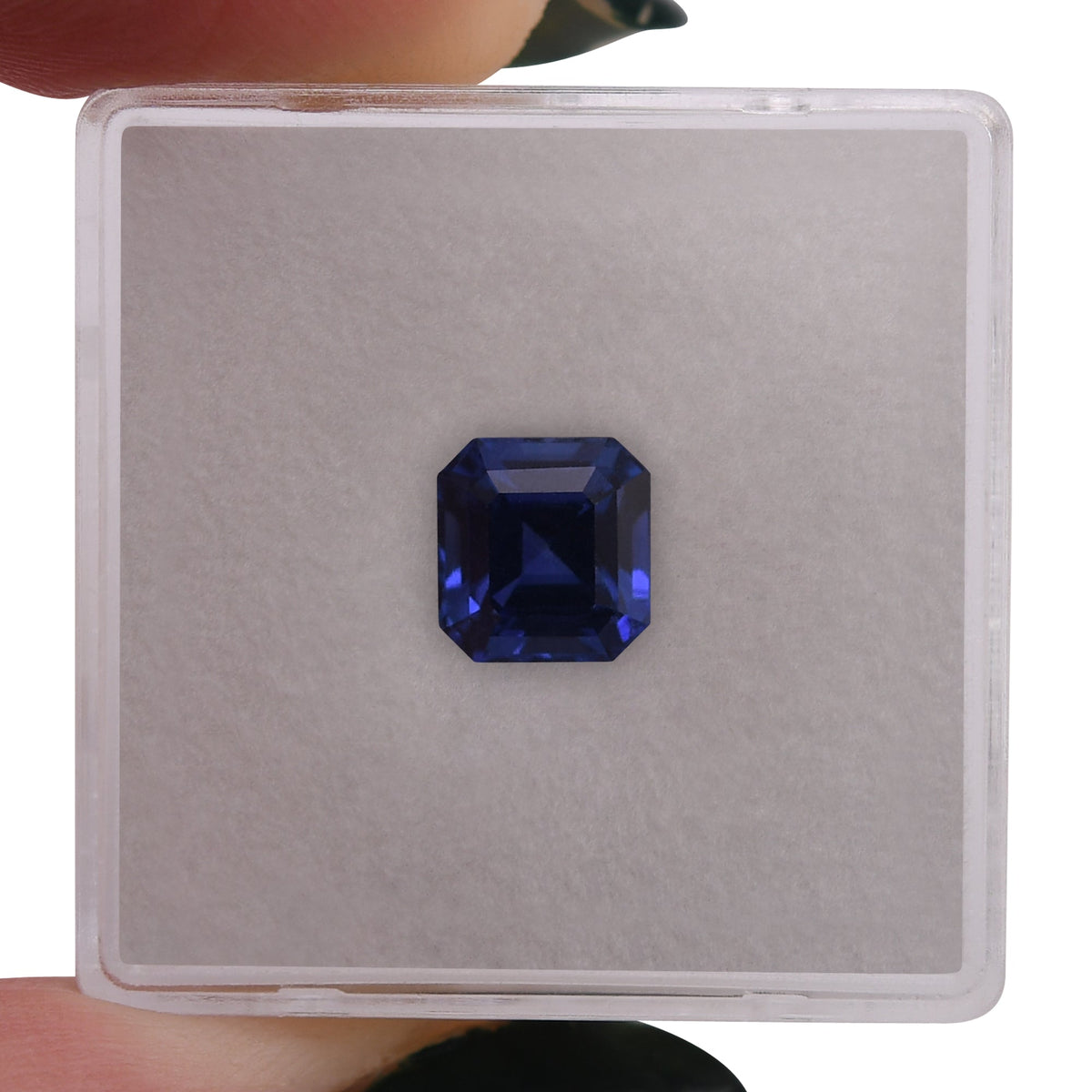 2,12 Karat blauer Smaragd-Saphir aus Sri Lanka