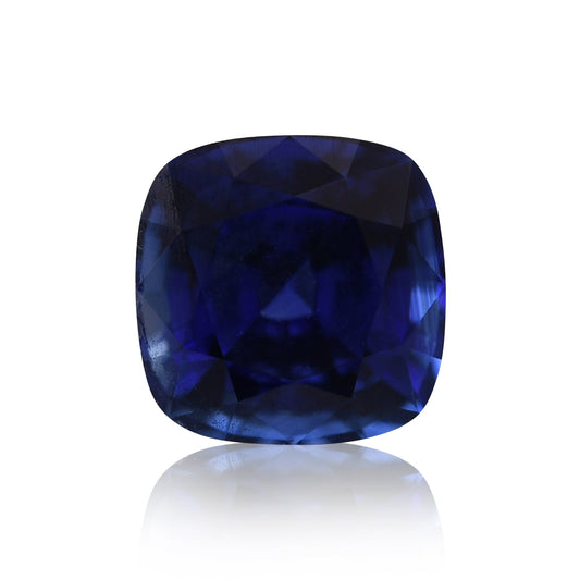 1,50 Karat blauer Kissen-Saphir aus Sri Lanka