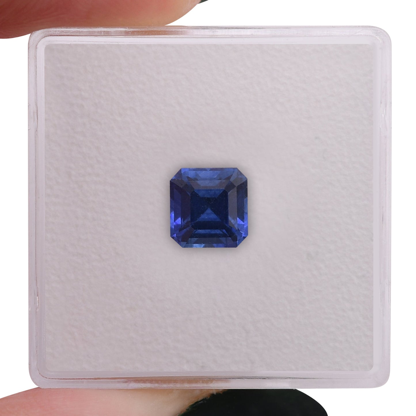 1,57 Karat blauer Smaragd-Saphir aus Sri Lanka