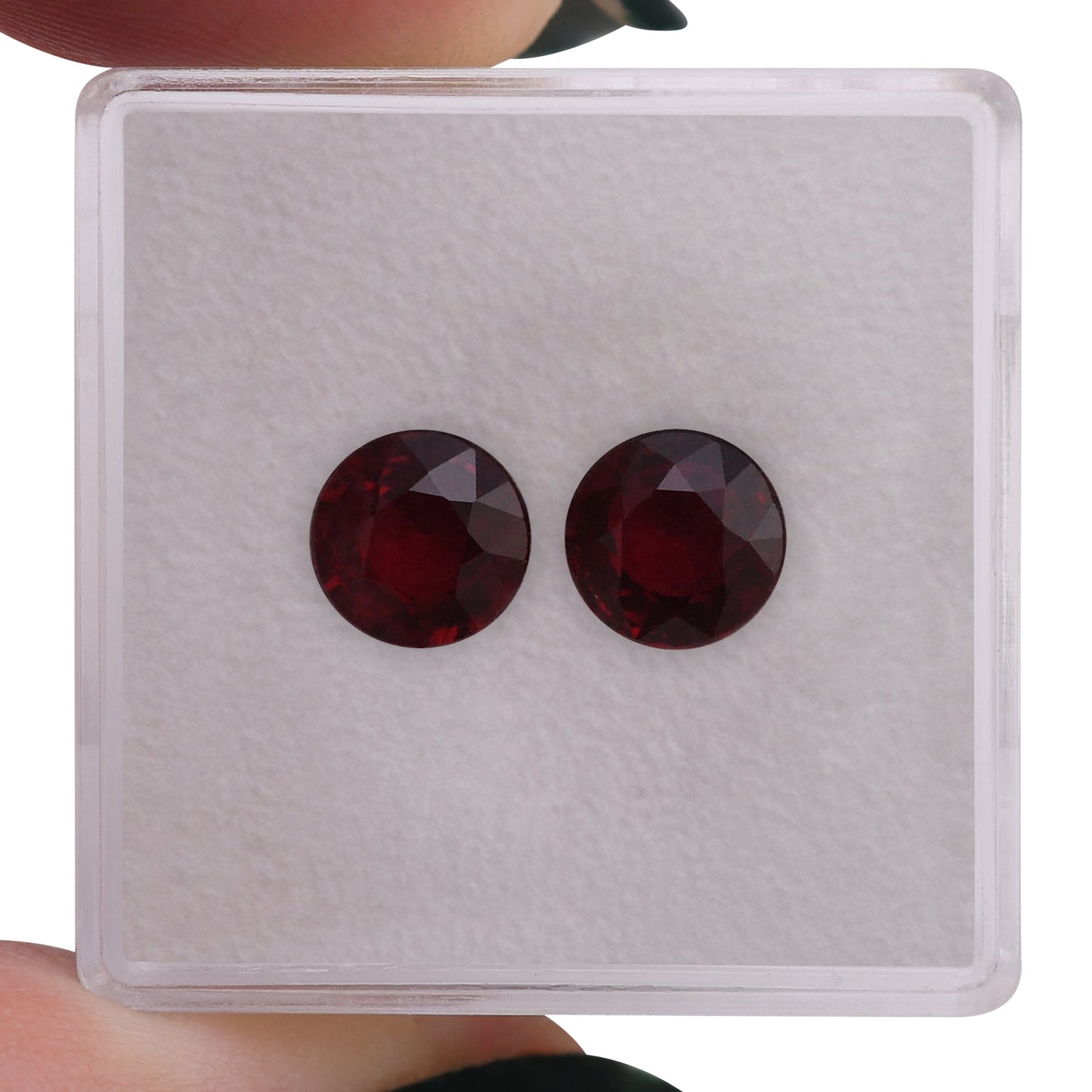 2.85 Carat Red MOZAMBICAN Round Ruby