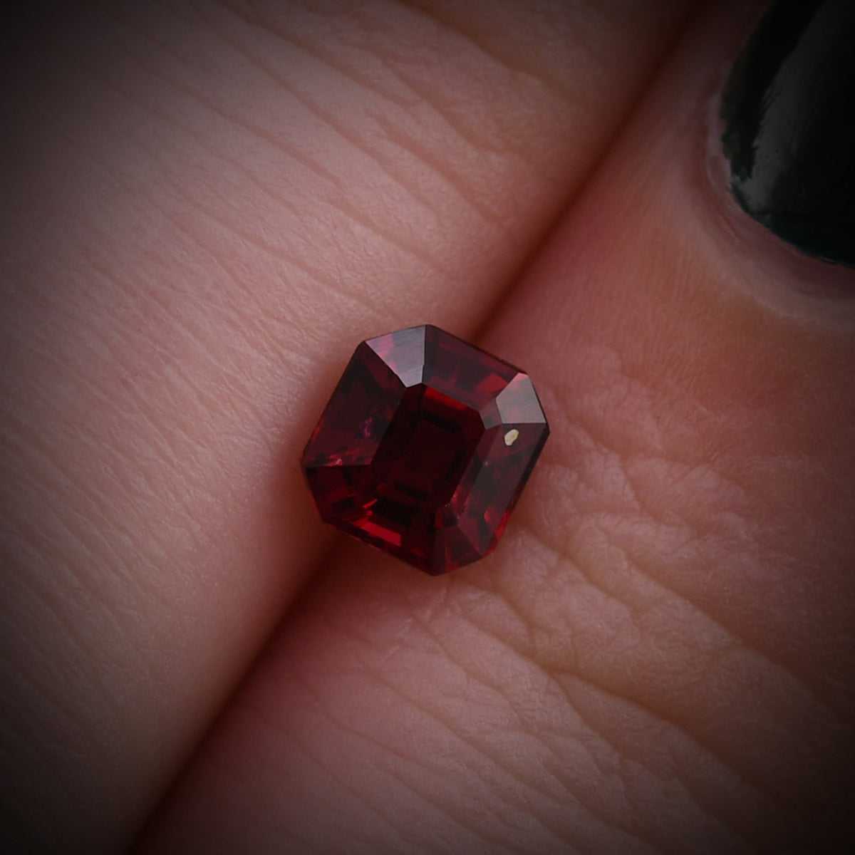 0.89 Carat Red MOZAMBIQUE Emerald Ruby