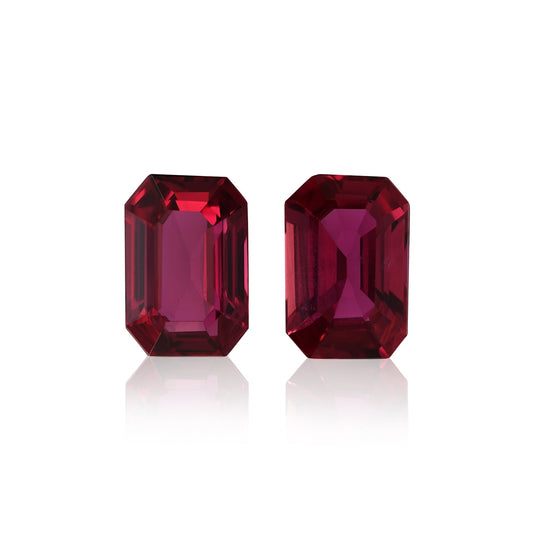 2,08 Karat roter Mosambikanischer Smaragd-Rubin