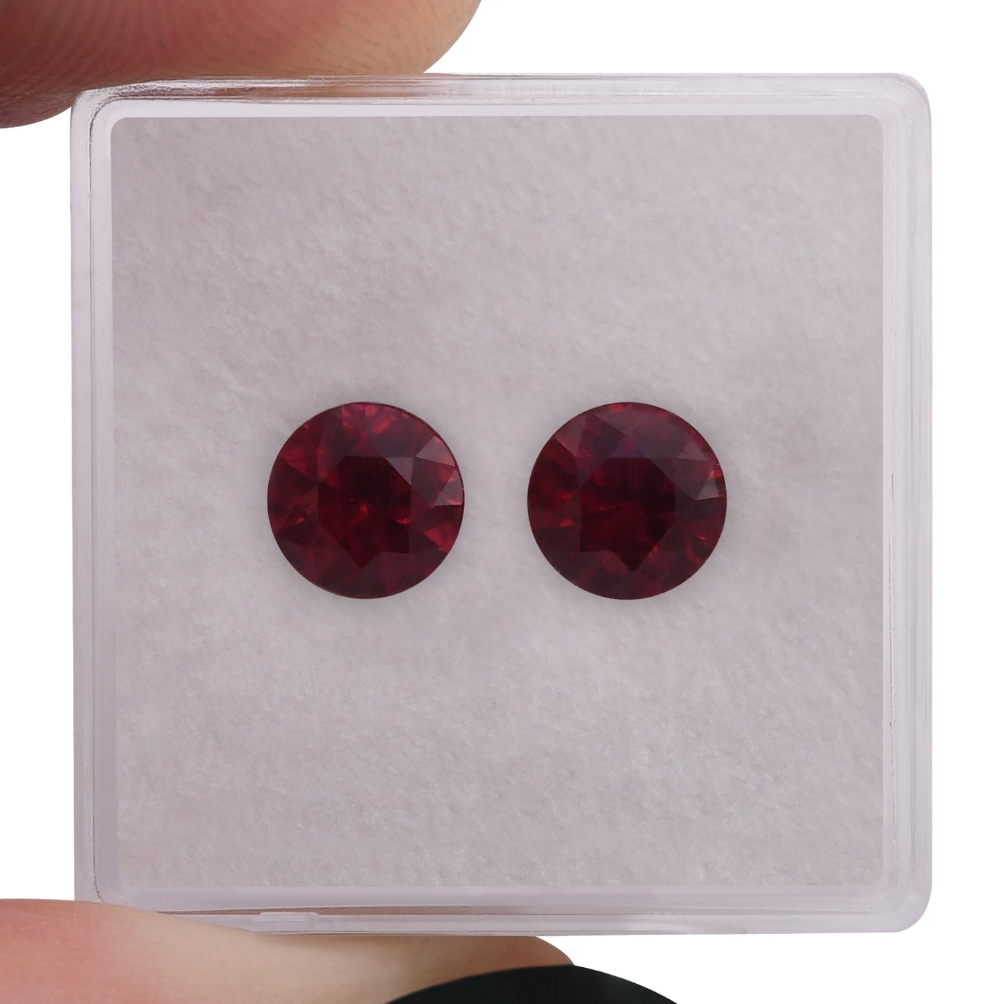 2.45 Carat Red MOZAMBICAN Round Ruby