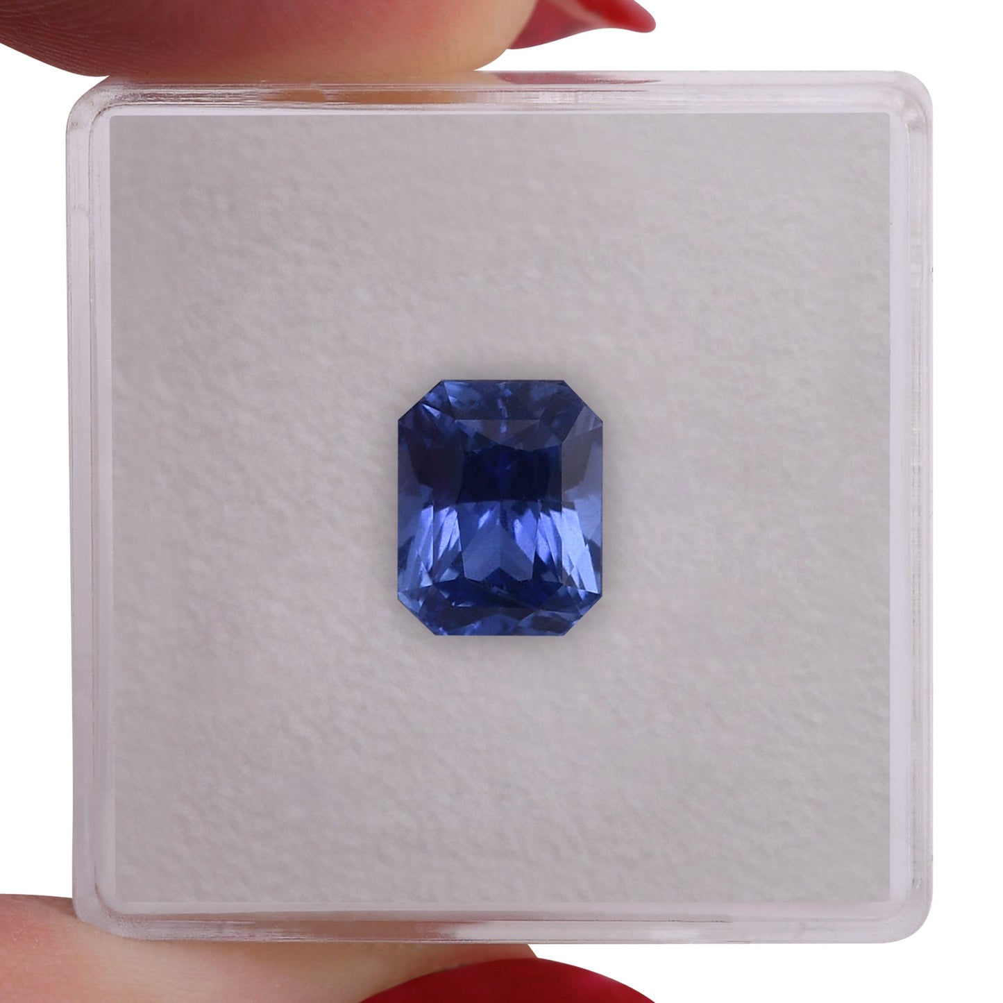 3,11 Karat Blauer Sri Lanka Radiant Sapphire CD