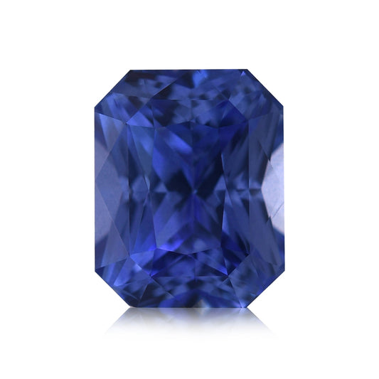 3,11 Karat Blauer Sri Lanka Radiant Sapphire CD