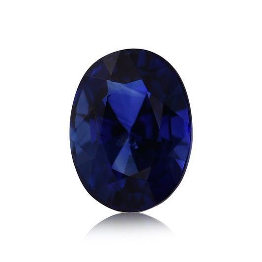 1,17 Karat blauer ovaler Saphir aus Sri Lanka
