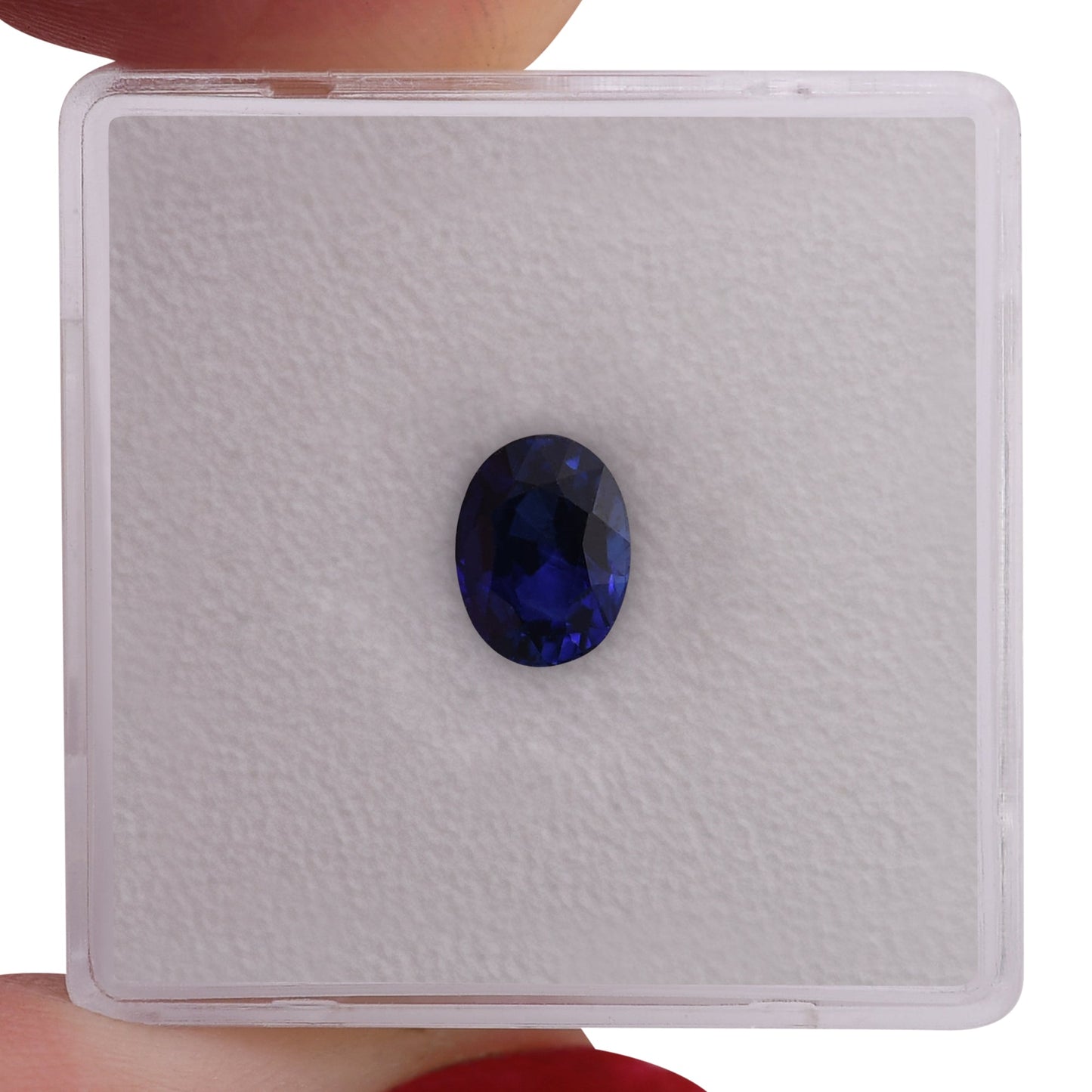 1,17 Karat blauer ovaler Saphir aus Sri Lanka