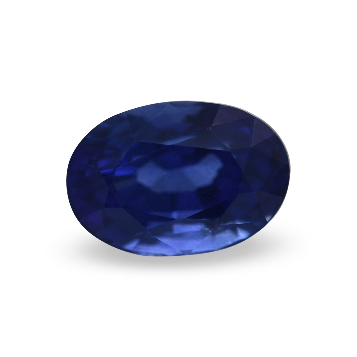 1,10 Karat blauer ovaler Saphir aus Sri Lanka