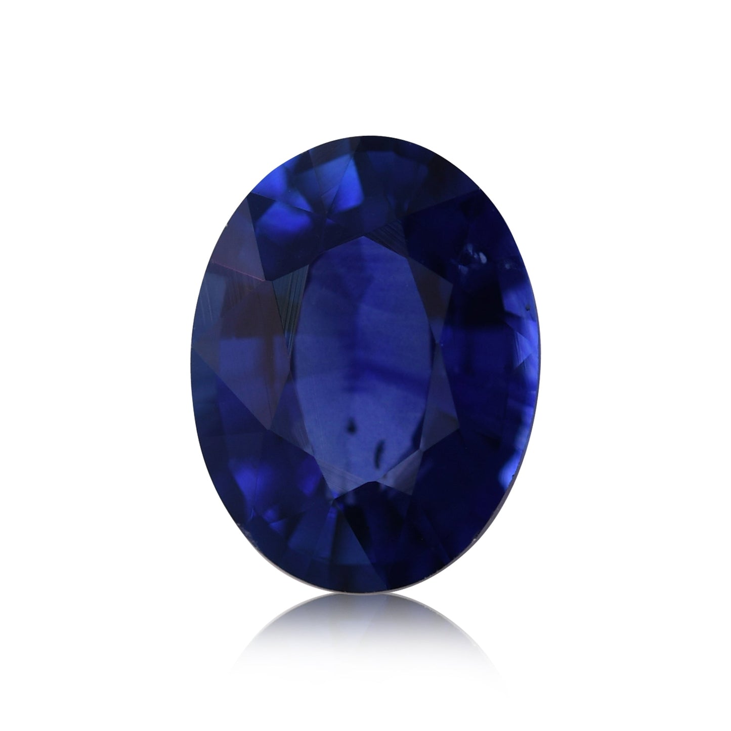 1,03 Karat blauer ovaler Saphir aus Sri Lanka