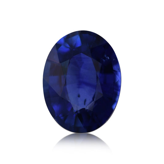 1,03 Karat blauer ovaler Saphir aus Sri Lanka