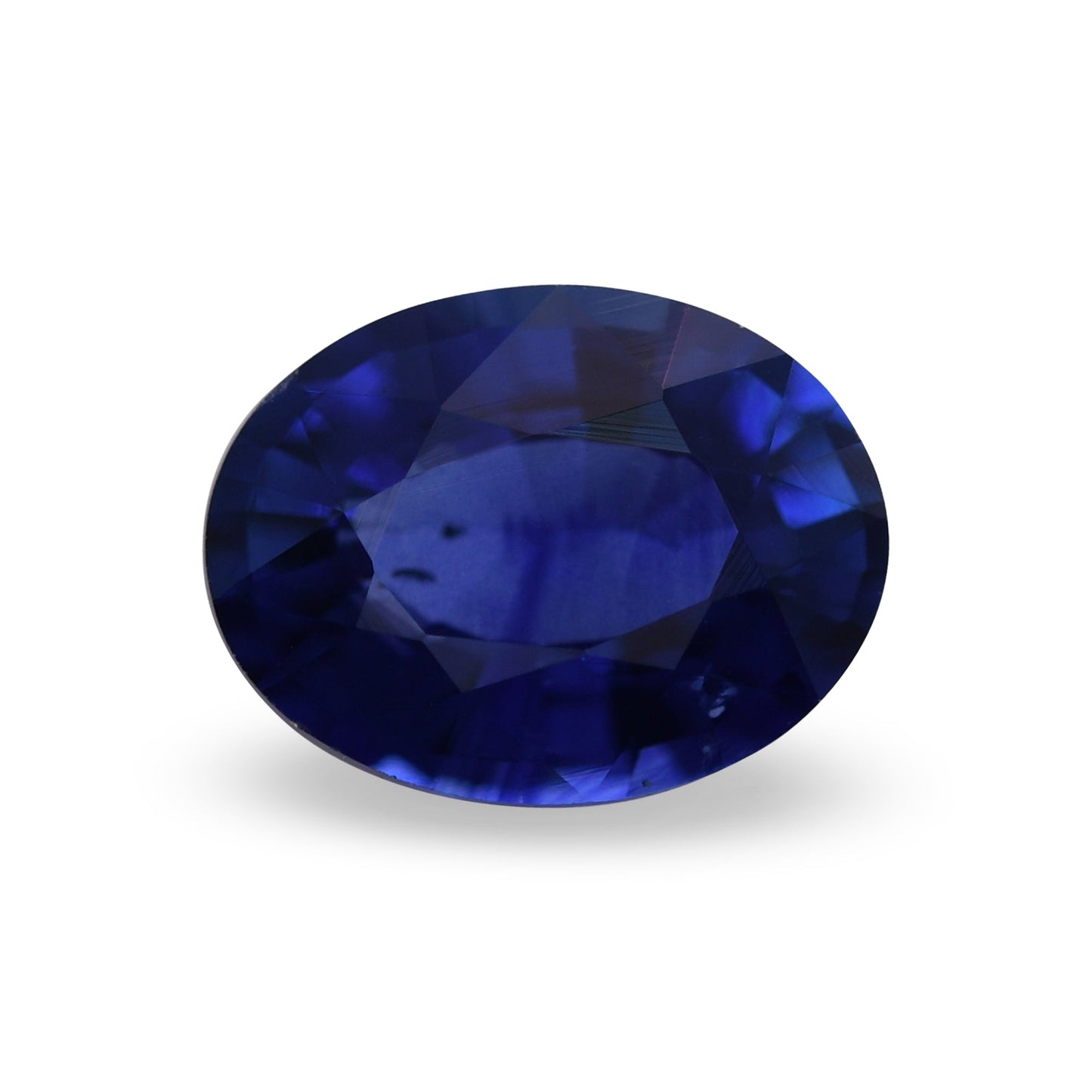 1,03 Karat blauer ovaler Saphir aus Sri Lanka