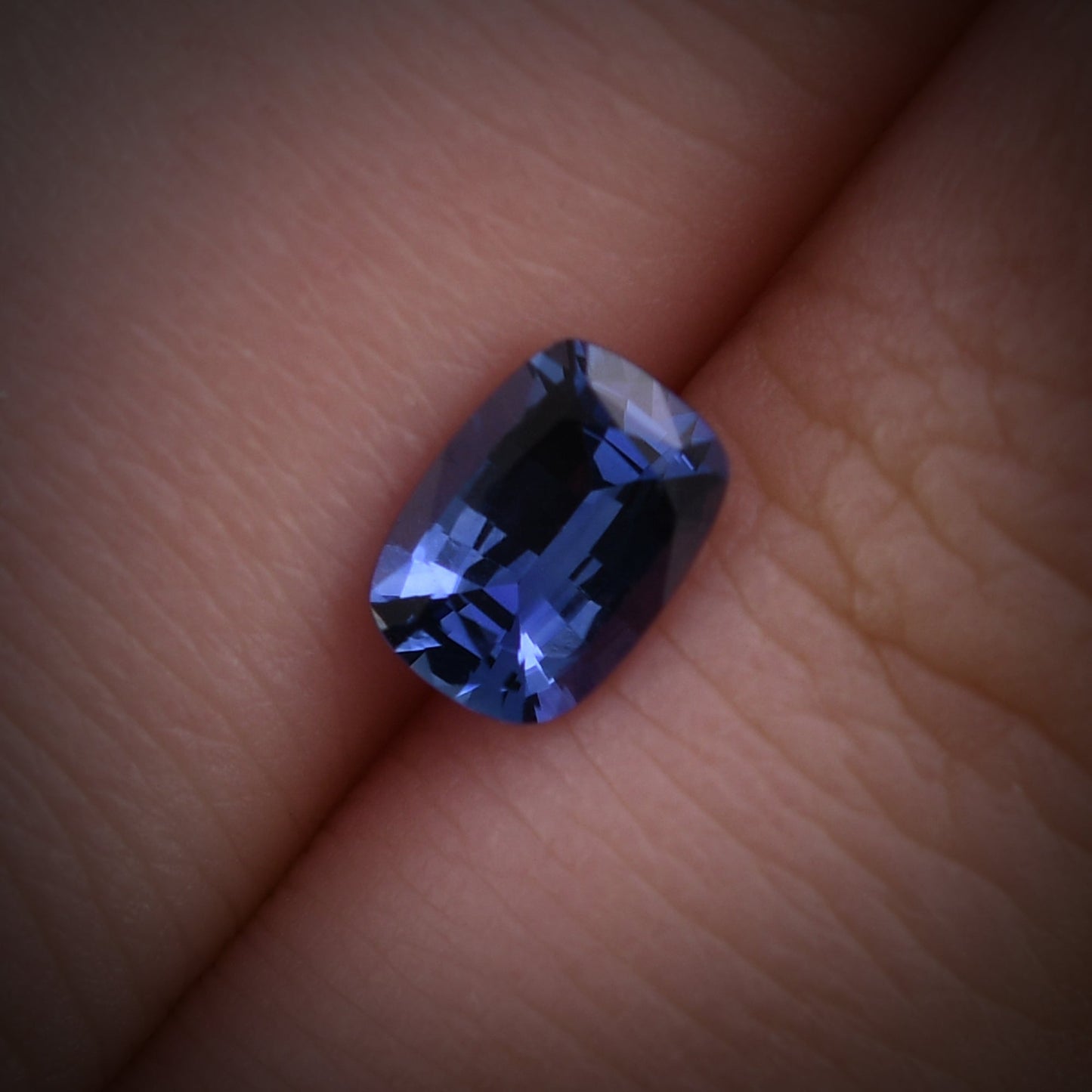 0.92 Carat Blue SRI LANKAN Cushion Sapphire