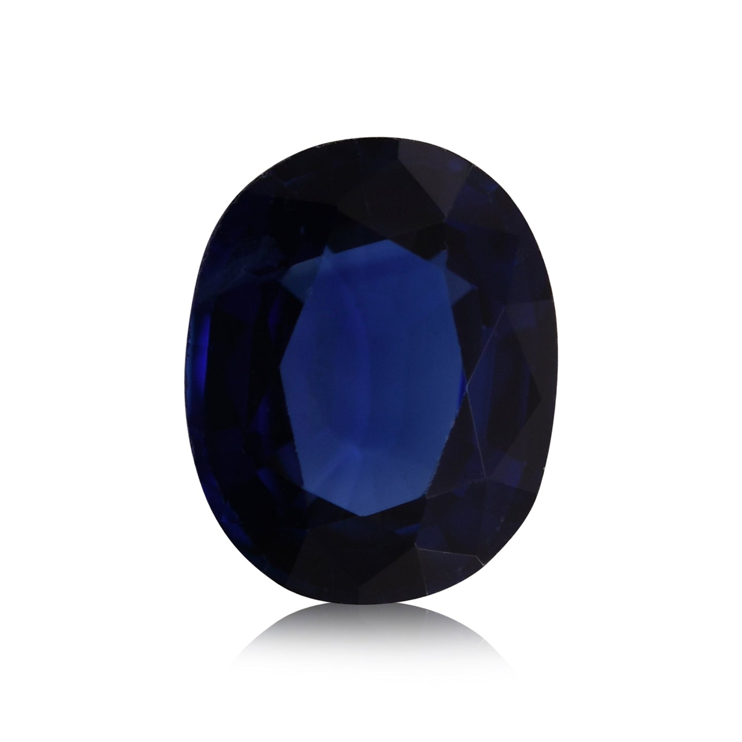 0,94 Karat blauer ovaler Saphir aus Sri Lanka