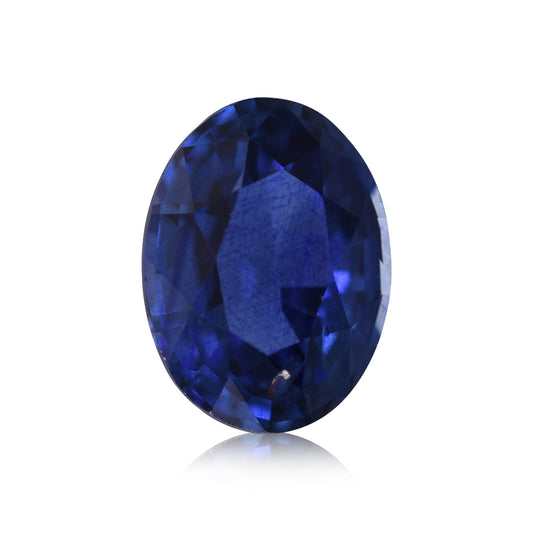 1,13 Karat blauer ovaler Saphir aus Sri Lanka