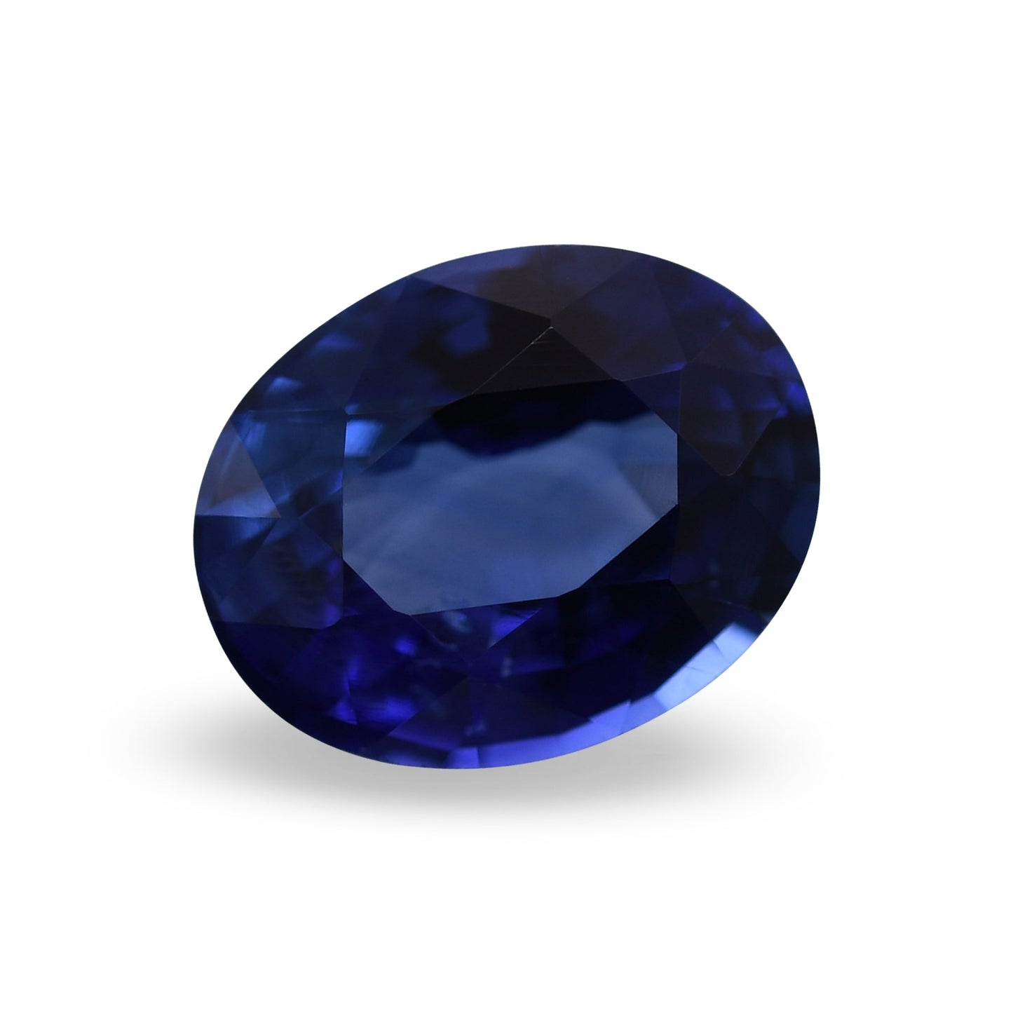 1,32 Karat blauer ovaler Saphir aus Sri Lanka